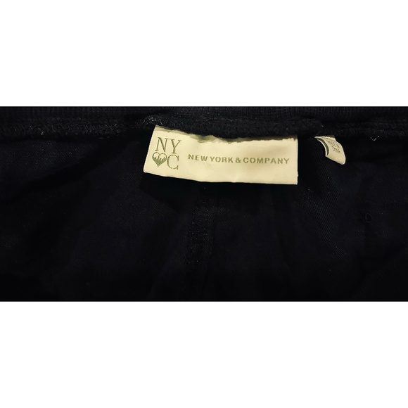 New York & Company Women’s Navy Blue Drawstring Pants Sz. XL - Picture 5 of 7